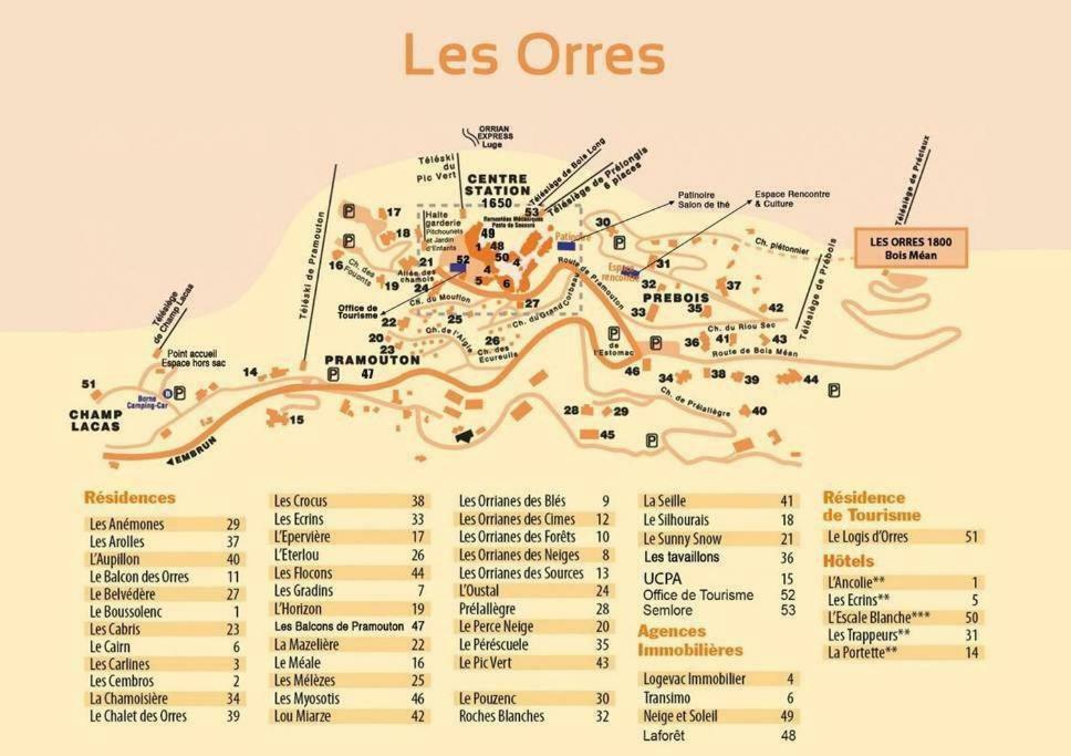 Residence Les Ecrins Les Orres Exterior photo